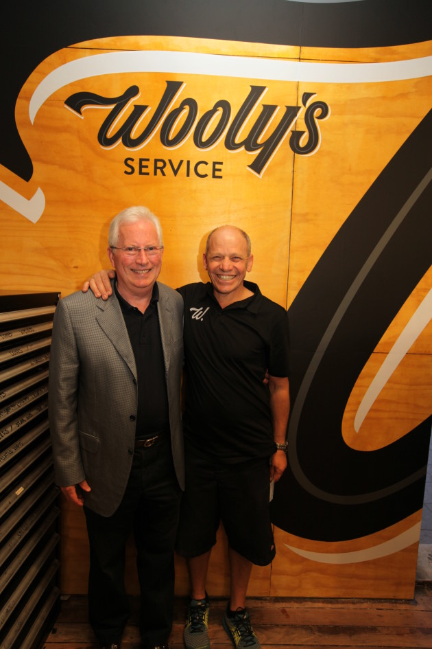 Michael&rsquo;s first bicycle shop employer, Tony Cook of Clarence St Cyclery came along to the launch with his wife Christine.